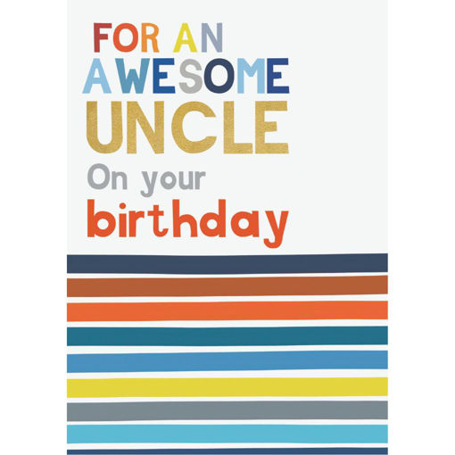 Picture of UNCLE BIRTHDAY CARD